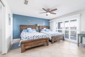 2 bedrooms, desk, iron/ironing board, free WiFi