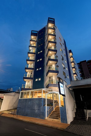 Front of property - evening/night