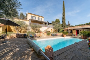 Pool - Le Chemin de la Grave - Maison climatisée avec piscine (Aups)