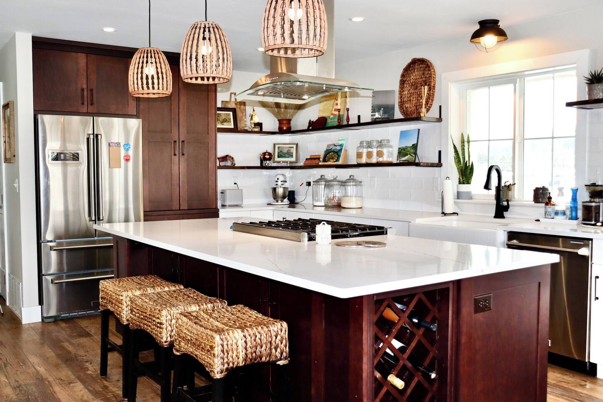 雪櫃、微波爐、焗爐、爐具