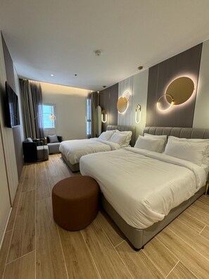 Superior Room, 2 Queen Beds | 1 bedroom, minibar, in-room safe, desk - Allenbeach TLV- Apt Hotel-Adults only (Tel Aviv)