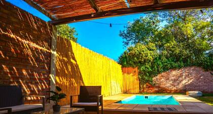 House in Chacras de Coria's heart with Patio, Swimming Pool, Grill, and Garage