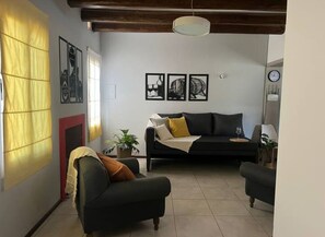 TV connectée, cheminée