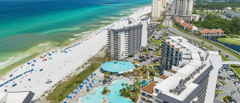 Appart'hôtel, plusieurs lits (Windward 408W Edgewater) | Plage