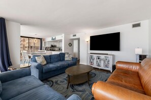 Condo, Multiple Beds (Windward 408W Edgewater) | Living area