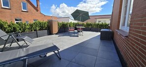 Outdoor dining - Vacation apartment Stefanie (Borkum)