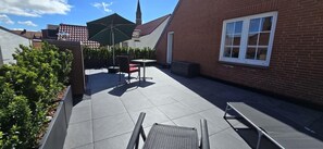 Outdoor dining - Vacation apartment Stefanie (Borkum)