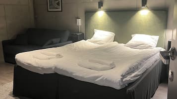 Sistema de insonorizaciĂłn, wifi gratis y ropa de cama