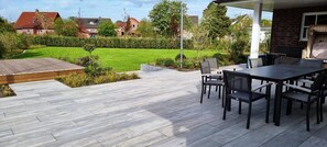 Outdoor dining - Ferienhaus Borkumland (Borkum)