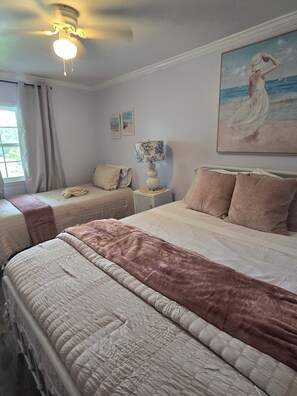 4 chambres, fer et planche Ă repasser, Wi-Fi gratuit, draps fournis