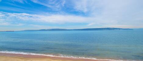 Praia particular, serviço de traslado de/para a praia grátis