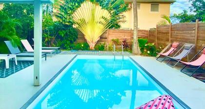 Villa Magellan, 250 m from the beach, private pool