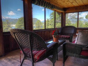 Interior - MacCracken Homestead - Historic Cabin Built by 1st RMNP Park Ranger - 20-NCD0342 (Estes Park)