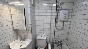 Hair dryer, towels