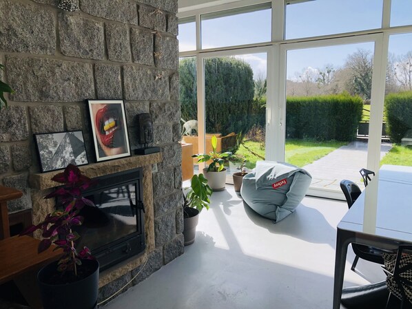 Fireplace - Jolie Maison Familiale sur la ria à Saint-cado (Belz)