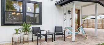 3-bedroom house only a 5 minute walk to the beach with a turf backyard!