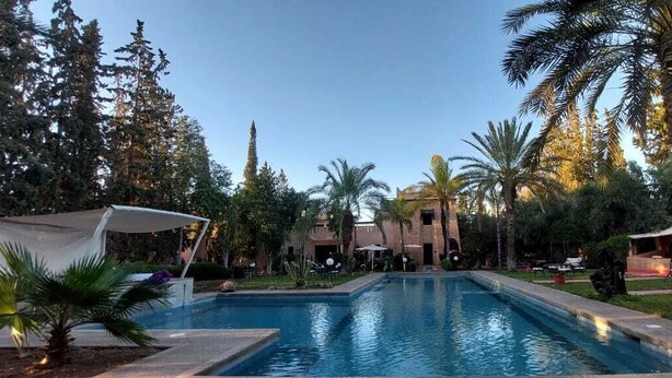 Terrace/patio - domaine diamant bleu (Marrakech)