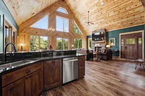 House (1 Bedroom) | Interior - Black Bear & Blue Heron by Avantstay 2 Lakefront Homes, Sleeps 43 Pool, Dock, Theater (Sherrills Ford)