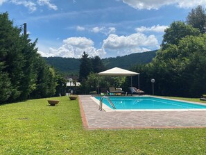Alberca al aire libre 