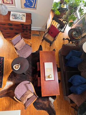 Living area - Entire home in Dalton, Massachusetts, United States (Dalton)