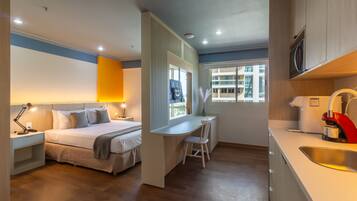 1 chambre, fer et planche Ă repasser, Wi-Fi gratuit, draps fournis