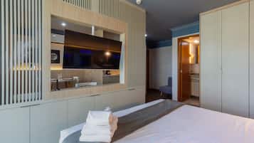 1 Schlafzimmer, Bügeleisen/Bügelbrett, kostenloses WLAN, Bettwäsche