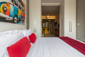1 sovrum, strykjärn/strykbräda, resesäng och gratis wi-fi