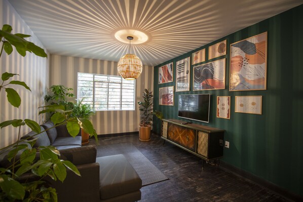 Living area - Departamentos Versalles (Mexico City)