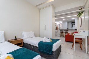 1 bedroom, iron/ironing board, free WiFi, bed sheets