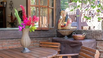 Opções para refeição ao ar livre