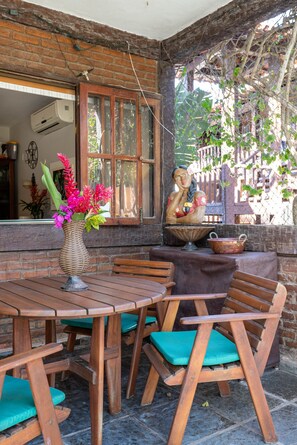 Opções para refeição ao ar livre