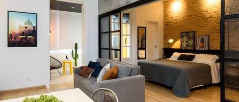 1 chambre, fer et planche à repasser, Wi-Fi gratuit, draps fournis