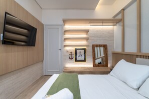 1 Schlafzimmer, Bügeleisen/Bügelbrett, kostenloses WLAN, Bettwäsche