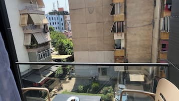 Deluxe-Apartment, Stadtblick | Balkon