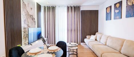 42-inch Smart TV with cable channels