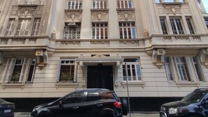 A large, historic building with multiple floors and a central entrance. - Sea view, 50 metres from the beach | BI701 (Rio de Janeiro)
