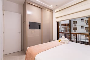 2 chambres, lit parapluie, Wi-Fi gratuit, draps fournis