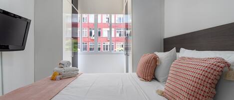 1 bedroom, iron/ironing board, travel crib, free WiFi