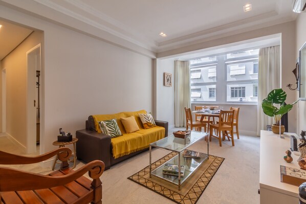 TV - Sea view, 2 minutes from the beach | FMS502 (Rio de Janeiro)