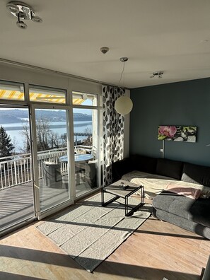 Smart TV, stereo - Appartement mit Seeblick & Seezugang (Gemeinde Techelsberg am Wörther See)