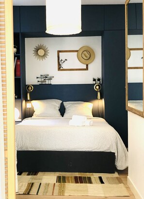 1 habitación, tabla de planchar con plancha y wifi gratis 
