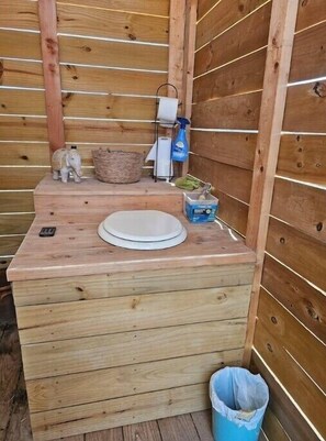 Dusche, Toilettenpapier