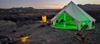 Glamping Tent w Queen Size Bed & Incredible Views