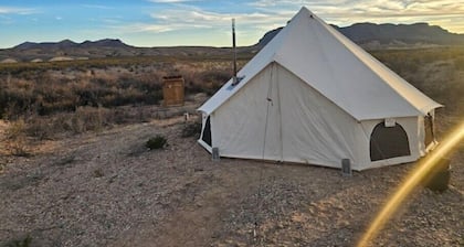 Glamping Tent w Queen Size Bed & Incredible Views