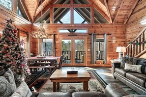Smart TV, fireplace, video games, books