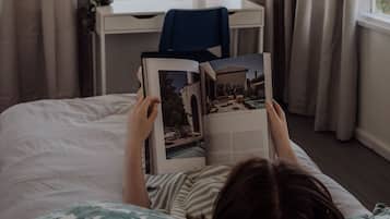 3 slaapkamers, een bureau, een strijkplank/strijkijzer, gratis wifi