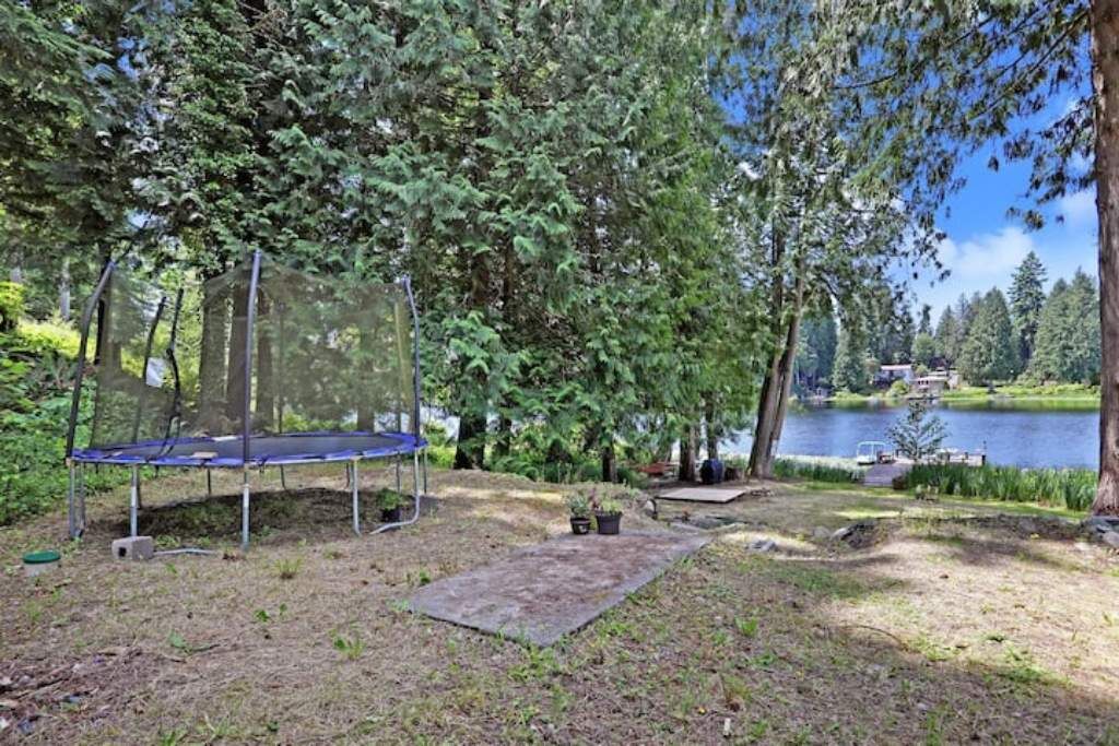 Lakefront private camp site