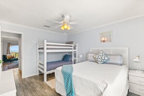 2 dormitorios, escritorio, wifi y ropa de cama