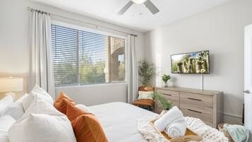 1 bedroom, iron/ironing board, free WiFi, bed sheets