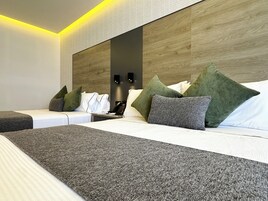 Standard Room, 2 Double Beds | 1 bedroom, premium bedding, down comforters, in-room safe